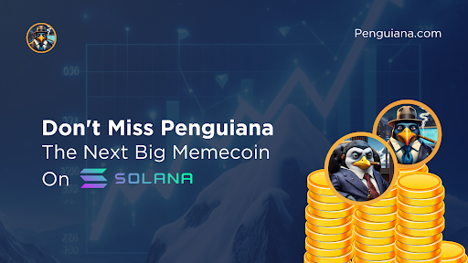 Penguiana Presale Surges As Slothana Investors Flock To The Next Big Meme Coin Wave On Solana