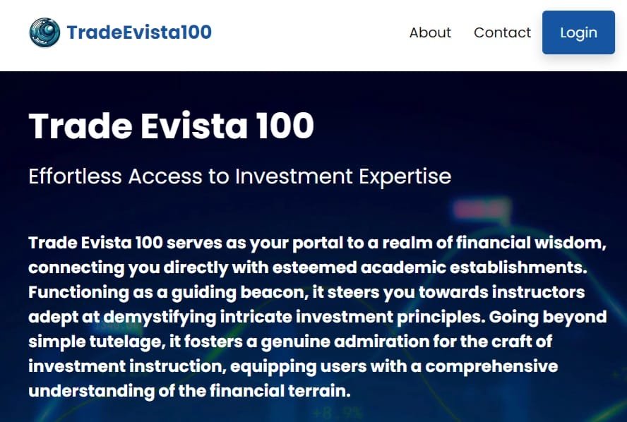 Trade Evista 100 Review – Scam or Legitimate Crypto Trading Platform