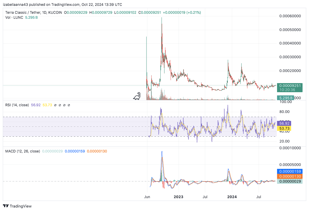 Terra Luna Classic (LUNC) Price Surges After 320 Million Token Burn