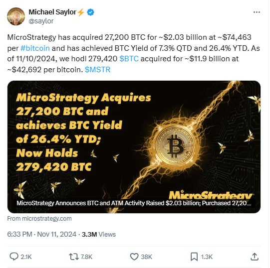 MicroStrategy’s Crazy Buy: 51,780 BTC for .6 Billion, Price Doesn’t Matter